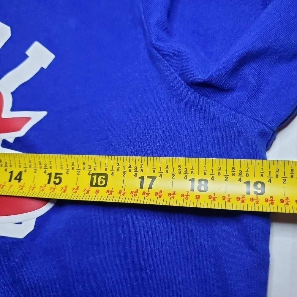 Polo Ralph Lauren Blue Logo Hooded Jersey T-shirt Sz S